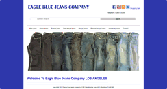 Desktop Screenshot of eaglebluejeans.com